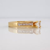 Solitaire Churumbela Ring 3.5g / T6 1/4 Yellow Gold 18K