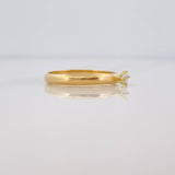 Solitaire Ring 0.75g / T5 3/4 Yellow Gold 18K