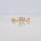Solitaire Ring 2.35g / T7 Yellow Gold 18K