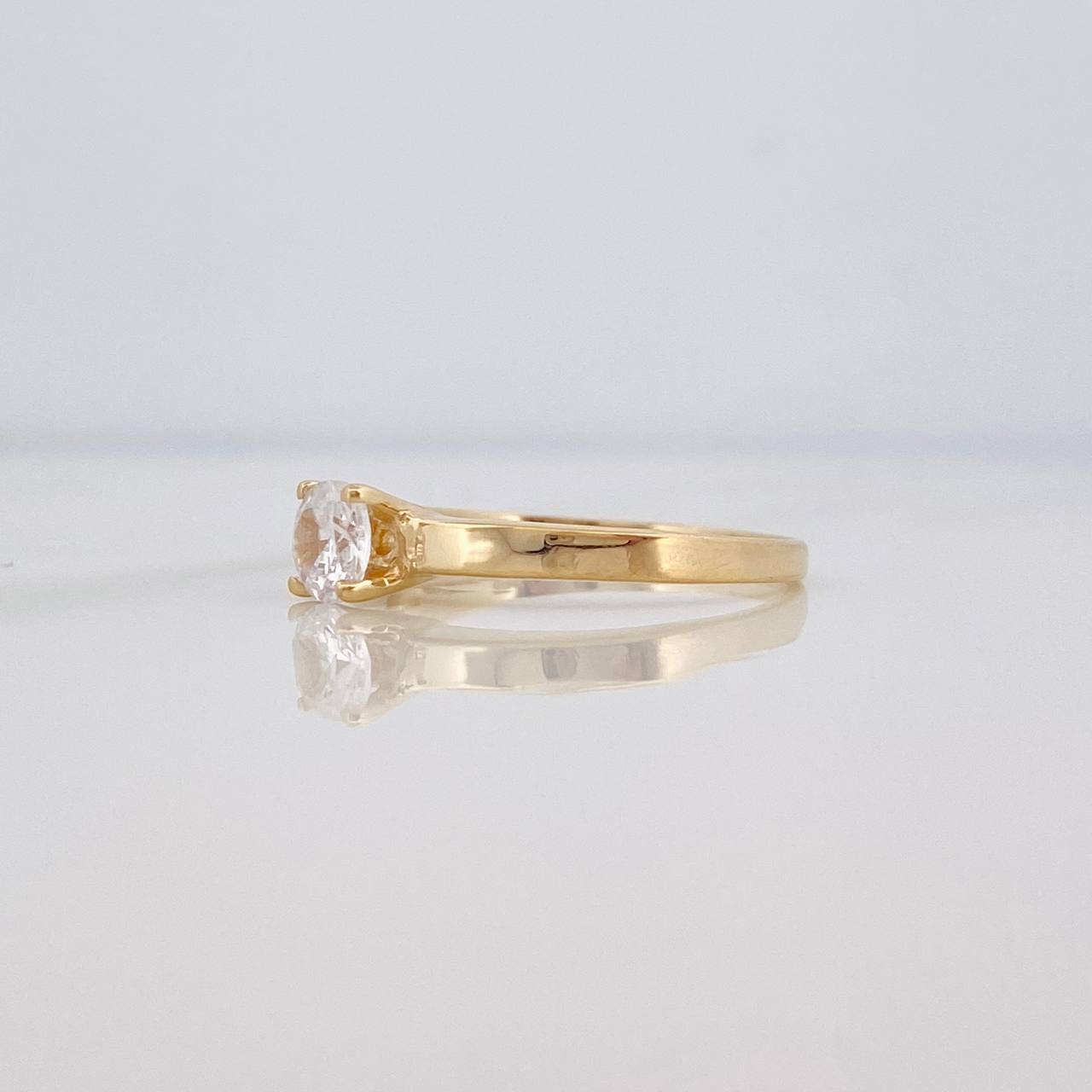 Solitaire Ring 2.35g / T7 Yellow Gold 18K