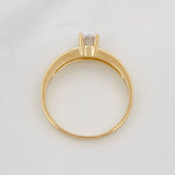 Solitaire Ring 2.35g / T7 Yellow Gold 18K