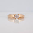 Solitaire Ring 2.1g / T6 1/4 18K Rose Gold