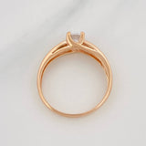 Solitaire Ring 2.1g / T6 1/4 18K Rose Gold