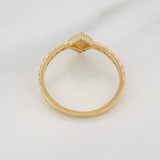Rhomboid Ring 1.6g / T6 Yellow Gold 18K