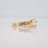 Solitaire Ring 2.5g / T5 3/4 Yellow Gold 18K