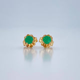 Topos Cuatro Garras 0.8gr / Oro Amarillo 18K $