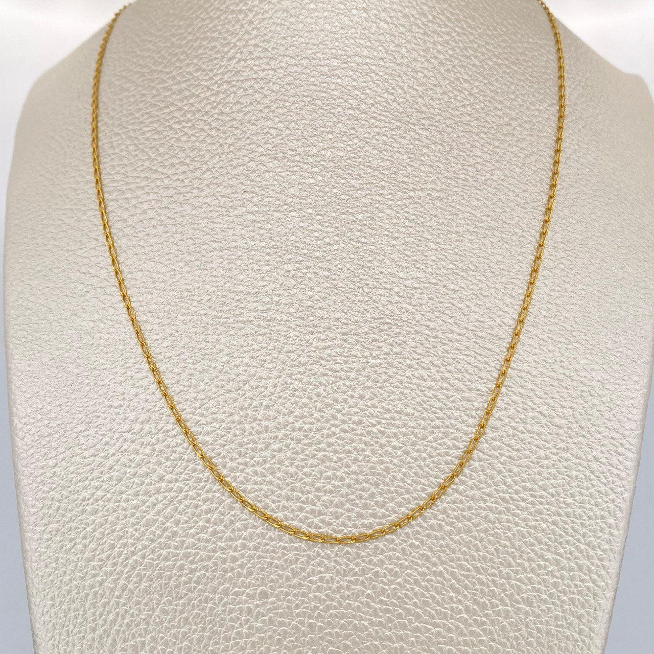 Espiga Chain 1.7gr / 17 3/4 in / Yellow Gold +3 18K %