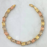 Bracelet Corona RX 6.9gr / 19cm / 6.1mm Tres Oros 18K ©