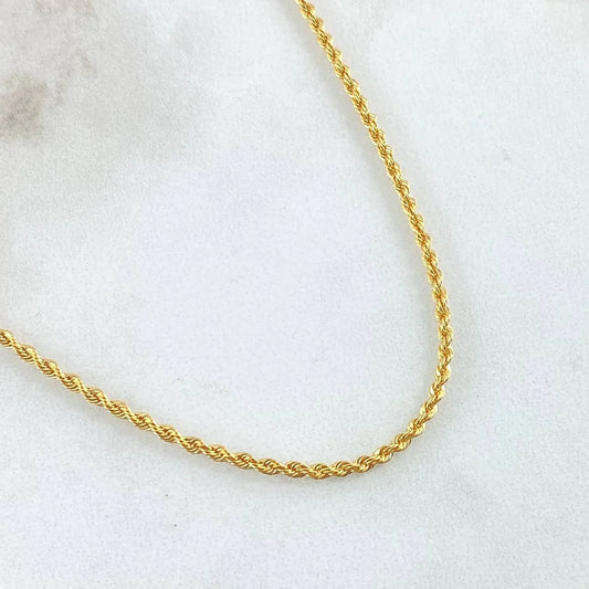 Cadena Lazo 1.65 g / 50 cm / 1.7 mm Oro Amarillo 18K