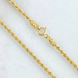 Cadena Lazo 3.55gr / 40cm / +3 Oro 18K