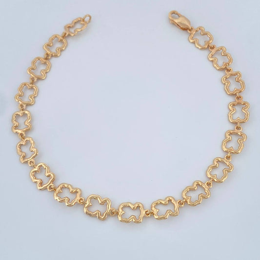 Pulso TS 6.35gr / 7 1/2 in / Oro Amarillo 18K &