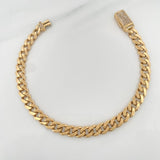 Pulso Cubano 10gr / 7 3/4 in / Oro Amarillo Nac.Esp 18K &