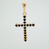 Pendant Cross 1.95gr / 1 1/4 in / Yellow Gold 18K &