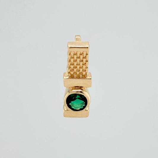 Dije Pendulo Correa 1.25gr / 1/2 in / Oro Amarillo 18K &