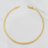 Bracelet Cubana 3.85g / 8 1/4 in / 2.91mm Yellow Gold 18K