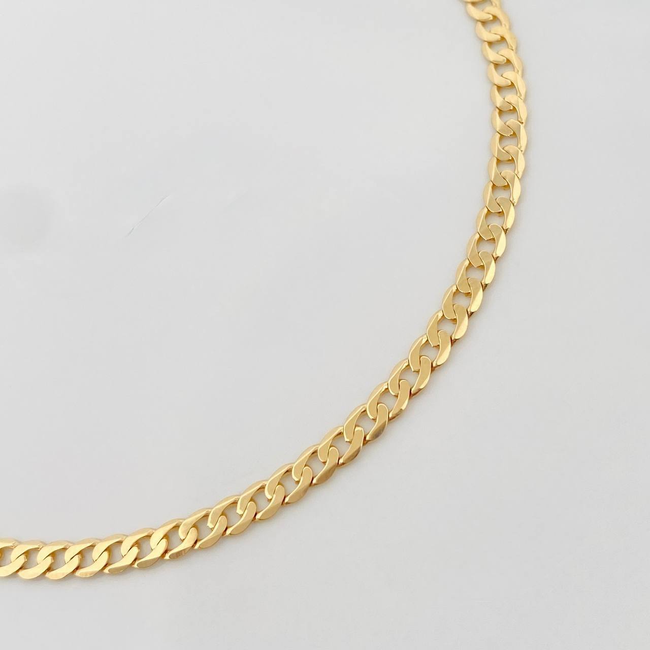 Bracelet Cubana 3.85g / 8 1/4 in / 2.91mm Yellow Gold 18K