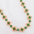 Clover Chain Flowers 37.45 g / 18 1/4 in / 9.74 mm Yellow Gold 18K