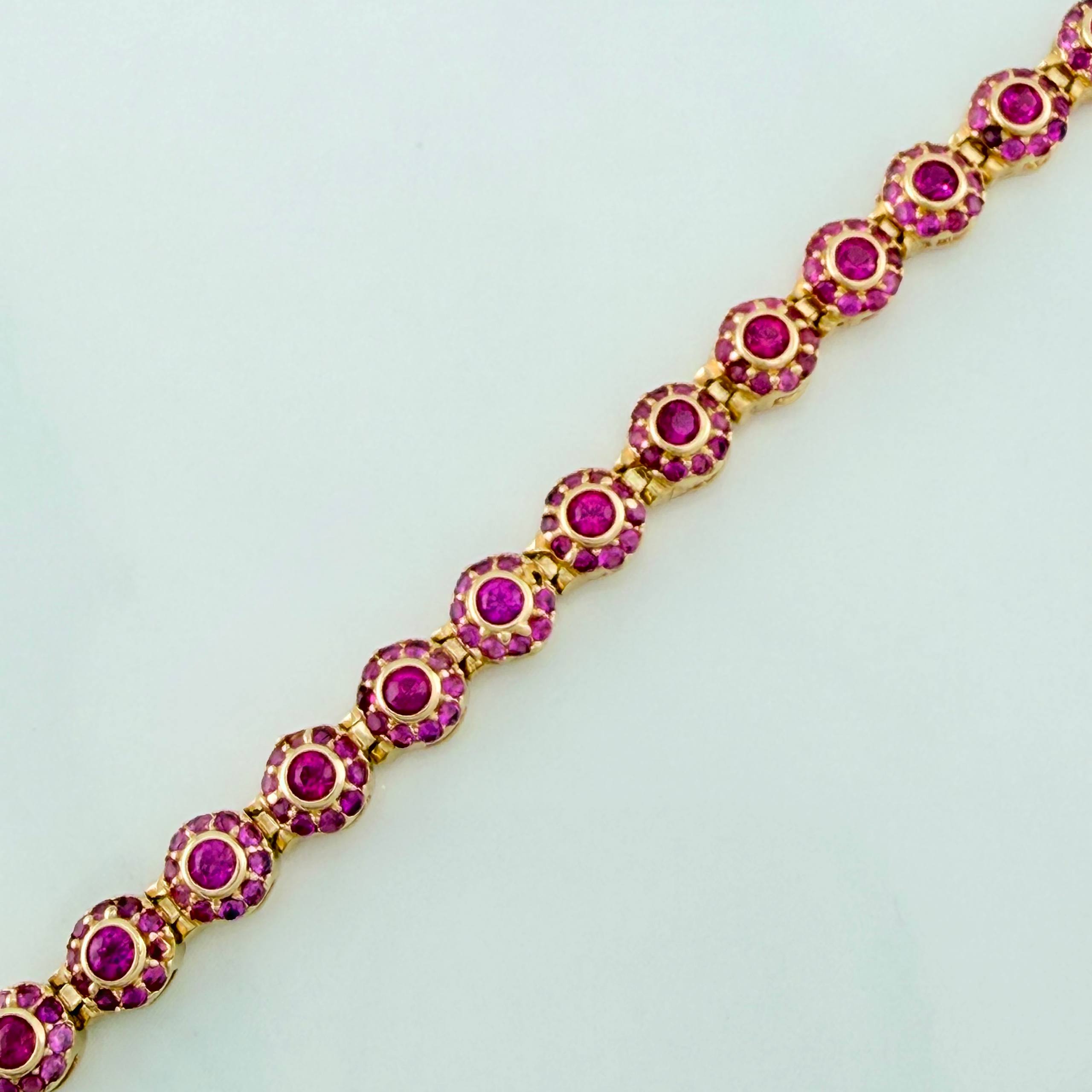 Tennis Bracelet 8.6 g / 7 1/4 in / 4.46 mm 18K Yellow Gold