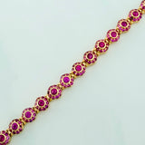 Tennis Bracelet 8.6 g / 7 1/4 in / 4.46 mm 18K Yellow Gold