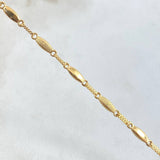 Pulso Rustico Ojiva 3.15gr / 20.5cm / 3.2mm Diamantado Oro Amarillo 18K