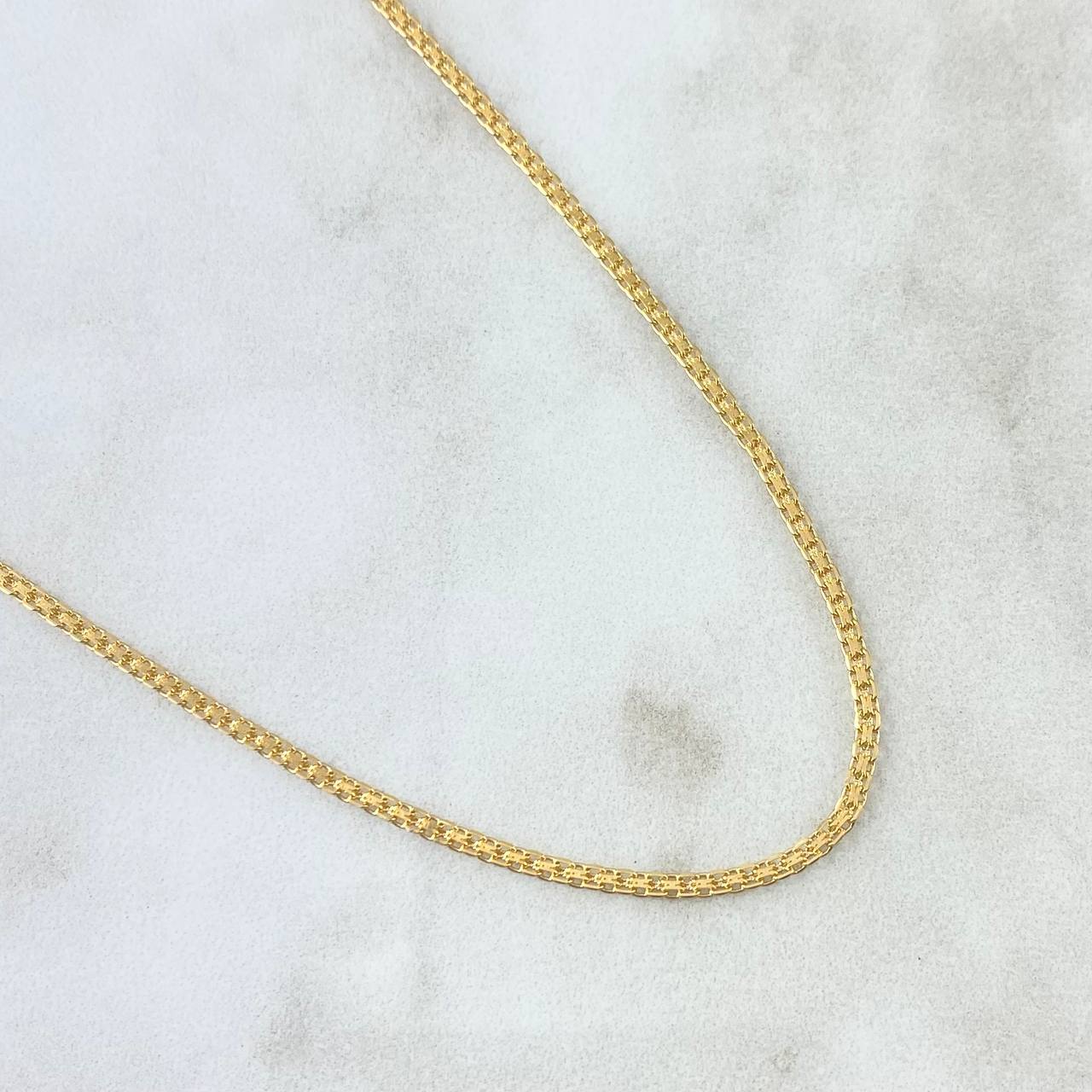 Cadena China 2.25 g / 45.5 cm / 1.5 mm Oro Amarillo 18K