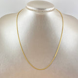 Cadena China 2.25 g / 45.5 cm / 1.5 mm Oro Amarillo 18K