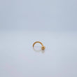 Piercing Bola Chispa 0.15gr / 1/2 in / Oro Amarillo 18K $