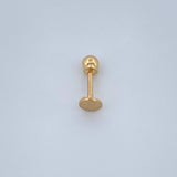Circle Piercing 0.3gr / 0.5in / 18K Gold $