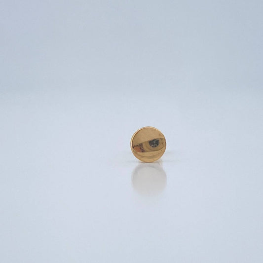 Circle Piercing 0.25gr / 0.5in / 18K Gold $