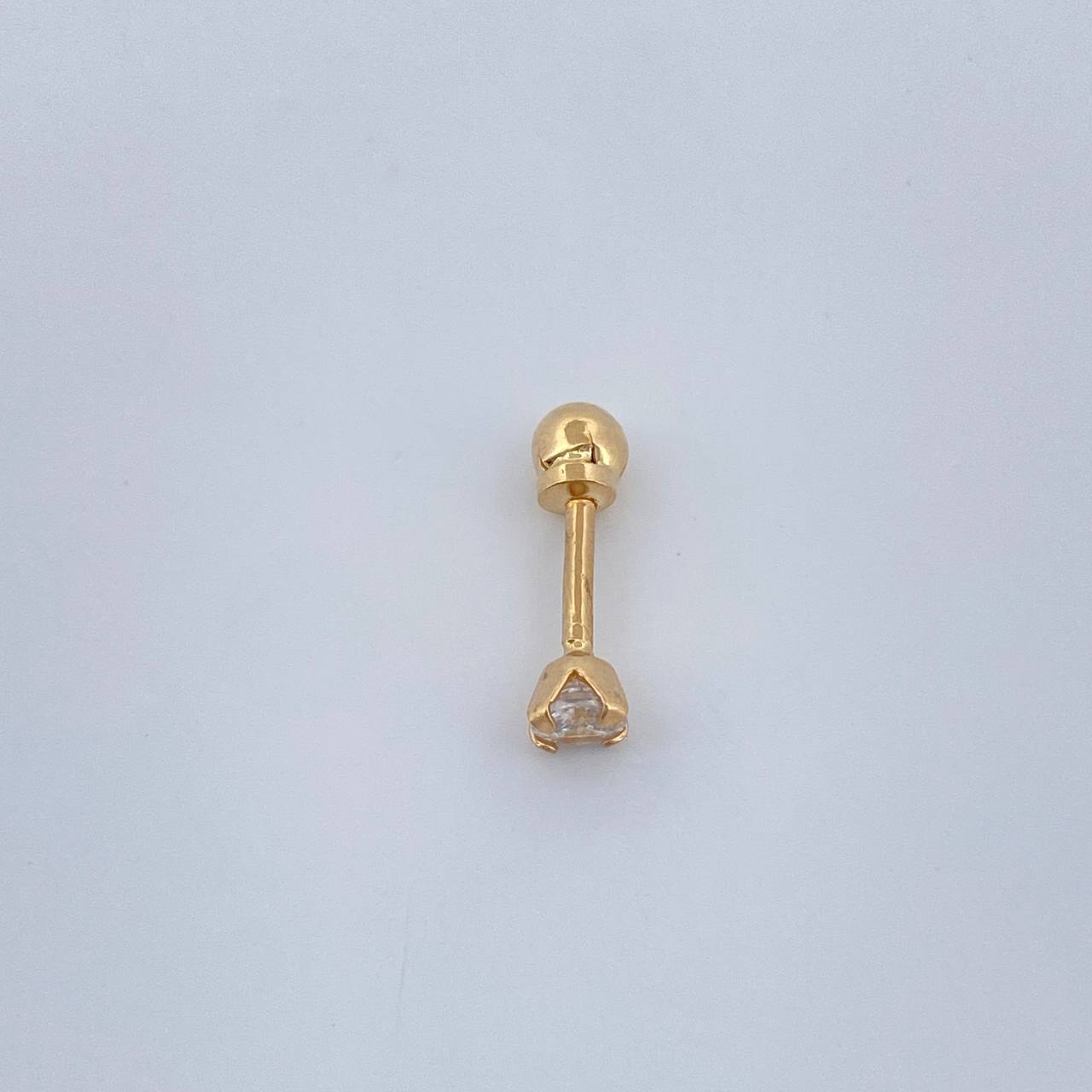 Four Claw Piercing 0.3gr / 0.5in / 18K Gold $