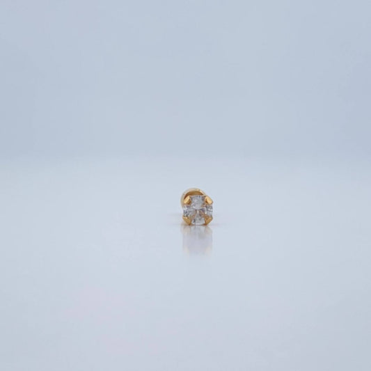 Four Claw Piercing 0.3gr / 0.5in / 18K Gold $