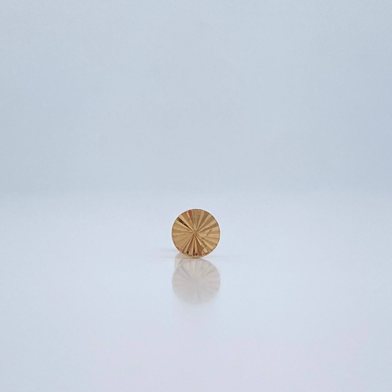 Circle Piercing 0.35gr / 0.5in / 18K Gold $