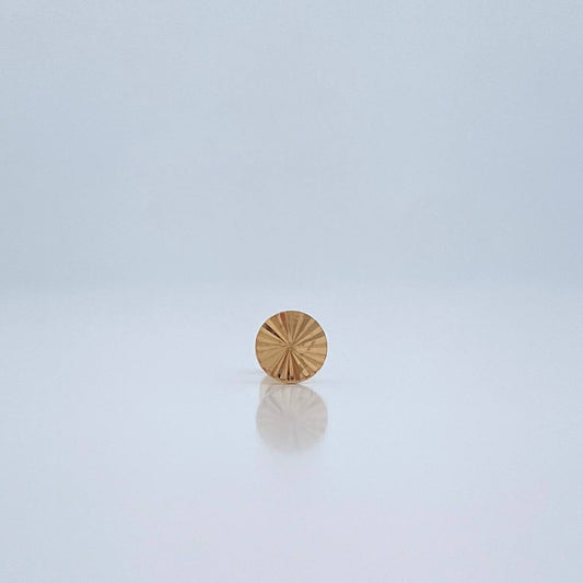 Circle Piercing 0.35gr / 0.5in / 18K Gold $