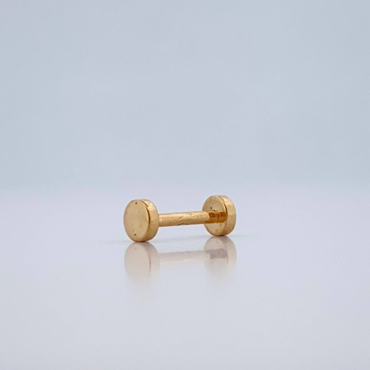 Circle Piercing 0.45gr / 0.5in / 18K Gold $