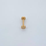 Circle Piercing 0.45gr / 0.5in / 18K Gold $