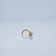 Piercing Bola Chispa 0.1gr / 1/2 in / Oro Amarillo 18K $