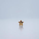 Piercing Estrella Plana 0.25gr / 1/2 in / Oro Amarillo 18K $