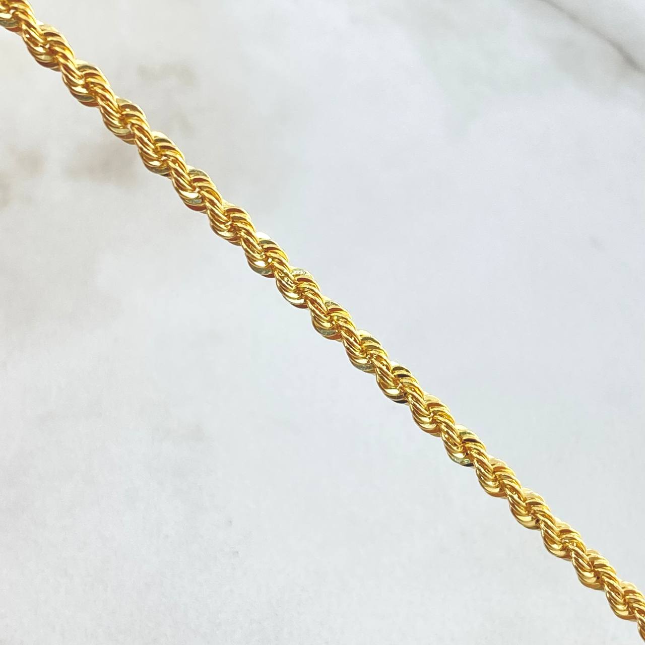 Rope Chain 4.15gr / 17.7in / +3 18K Gold ©