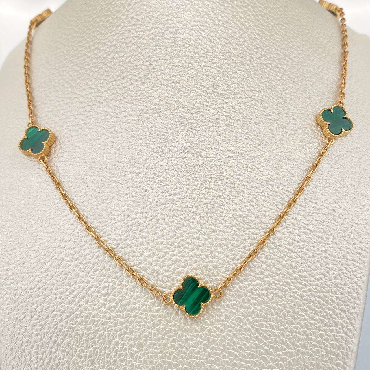Cadena Aro Seguido Trebol 12.85gr / Oro Amarillo 18K &