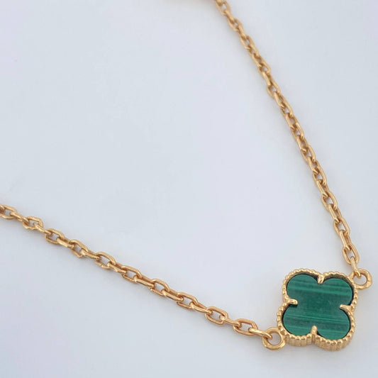 Cadena Aro Seguido Trebol 12.85gr / Oro Amarillo 18K &