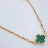Cadena Aro Seguido Trebol 12.85gr / Oro Amarillo 18K &