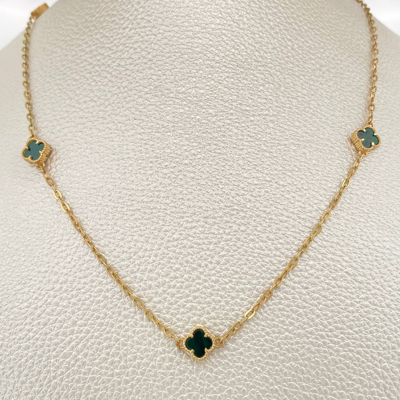 Cadena Aro Seguido Trebol 7.05gr / Oro Amarillo 18K &