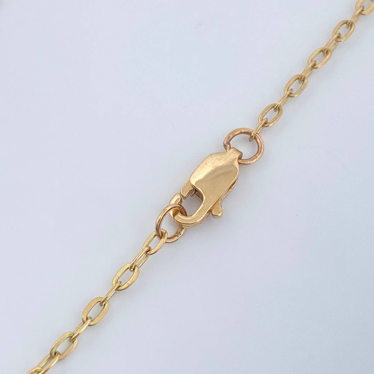 Cadena Aro Seguido Trebol 7.05gr / Oro Amarillo 18K &