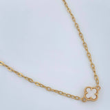 Cadena Aro Seguido Trebol 6.75gr / Oro Amarillo 18K &