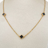 Cadena Aro Seguido Trebol 6.8gr / Oro Amarillo 18K &