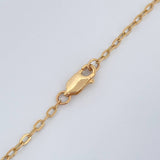 Cadena Aro Seguido Trebol 6.8gr / Oro Amarillo 18K &