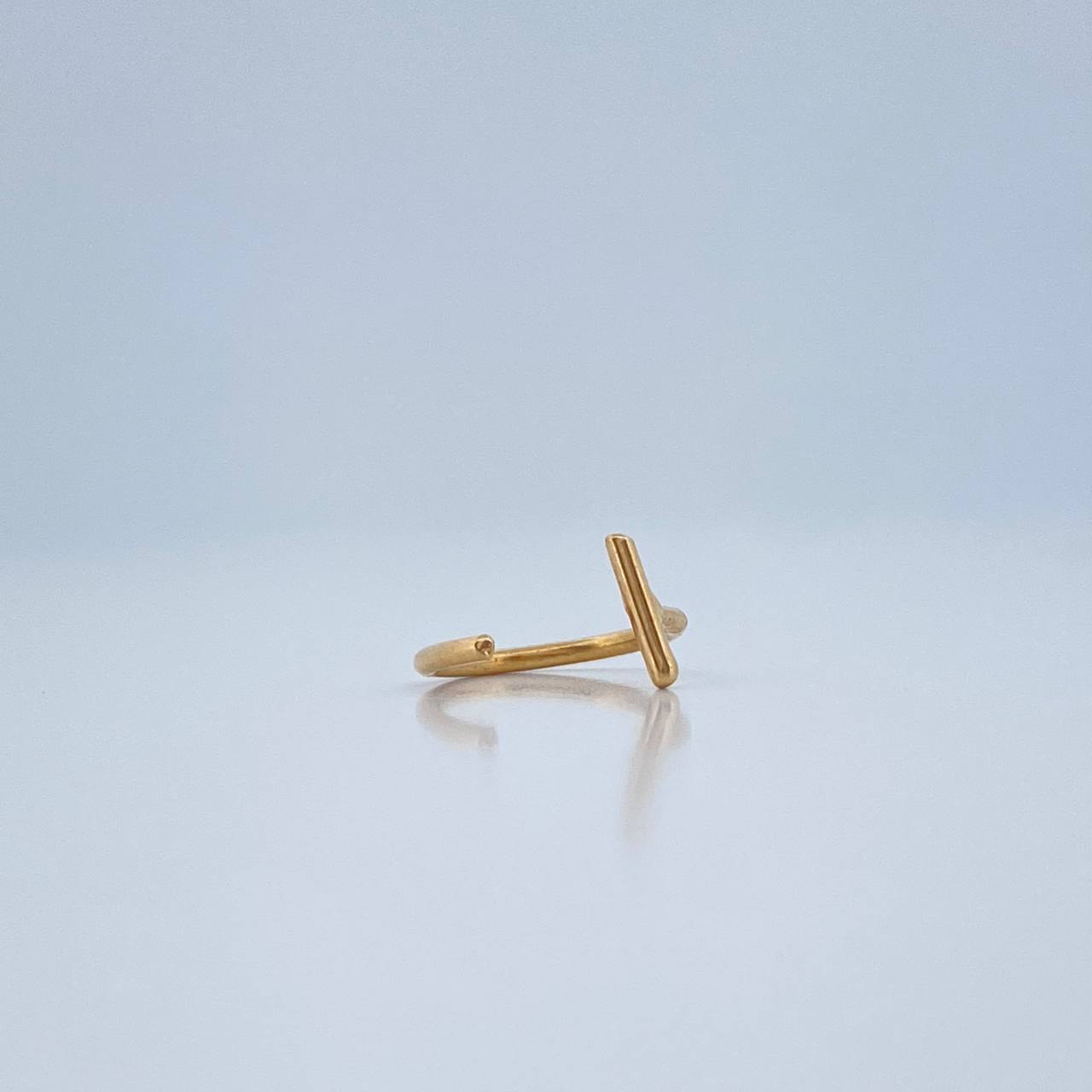 Piercing T-Bar Simulator 0.25gr / 0.5in / 18K Gold