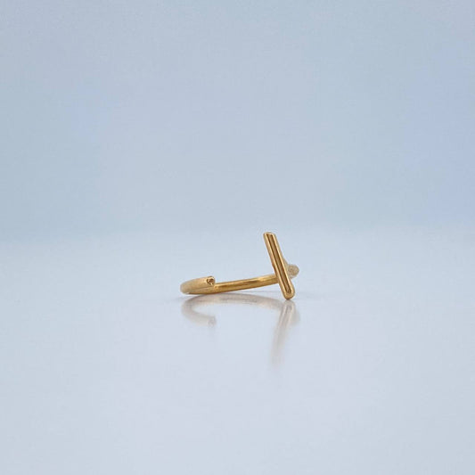 Piercing T-Bar Simulator 0.25gr / 0.5in / 18K Gold