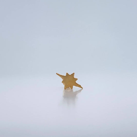Cardinal Star Piercing 0.3gr / 0.5in / 18K Gold $