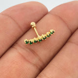 Piercing Arco 0.8gr / 1/2 in / Oro Amarillo 18K &